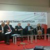 Italijansko srpski forum o logistici na sajmu Nekretnina i investicija u Beogradu 2013. Učešće Dragan Stefanović PKB i Goran Aleksić Srbijatransport 1